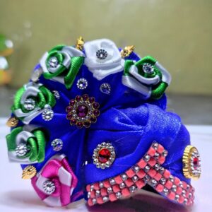 Laddu Gopal Pagdi, Fancy Pagri Dress Accessories for Thakur Ji